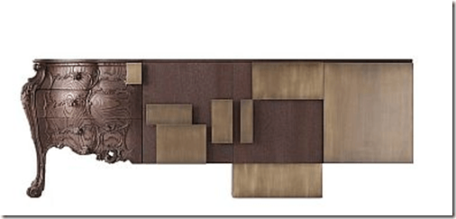 Mueble clásico y moderno a la vez