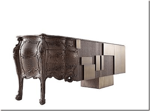 Lateral Mueble clásico y moderno a la vez