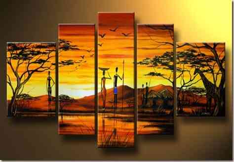 La decoración y el arte moderno 5 arte moderno en la decoracion-5