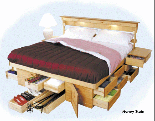 Trucos para espacios pequeños 1 cama funcional