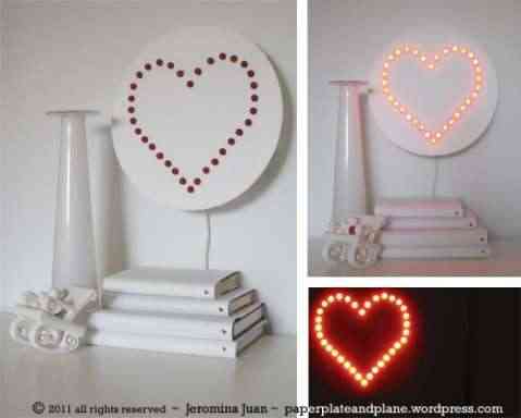 luces corazón
