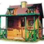 casita posada 150x150 Casita de madera de Green House para los peques