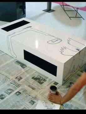 Mesas de metacrilato muy peculiares 1 Mesa Icara