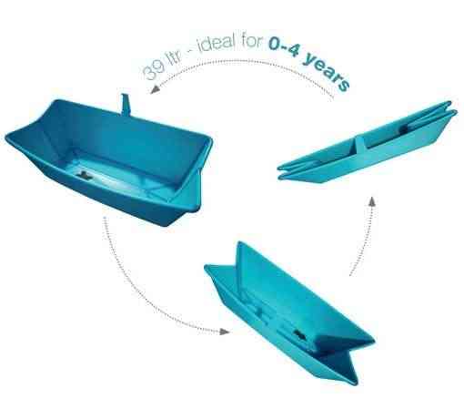 Flexi bath tub, una bañera bonita, segura y ecológica para los peques
