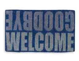 felpudo welcome Felpudo de bienvenida y despedida
