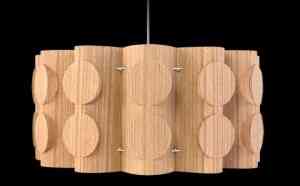 lampara-madera-1 Lámparas de Cuero y Madera de Weplight 7