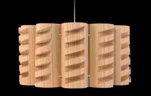 lampara-madera2 Lámparas de Cuero y Madera de Weplight 6