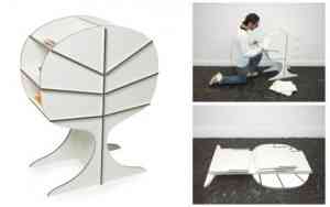 revistero-de-carton-arbol Revistero desmontable de cartón 1