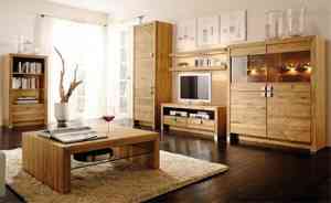 salon rustico moderno 300x184 Muebles modernos con un toque rústico