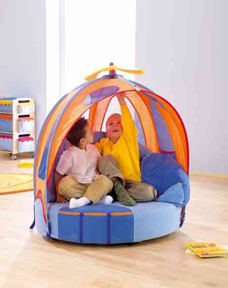 Sillones infantiles de Barruget 1 sillón helicóptero