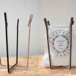 papelera de pinzas y su uso