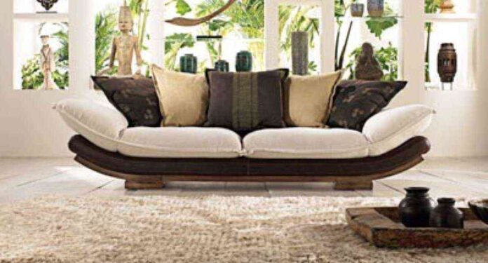 sofá junco La Maison Coloniale