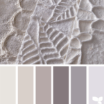 paleta de colores blancos roto y grises