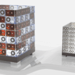 lampara de cintas de cassetes