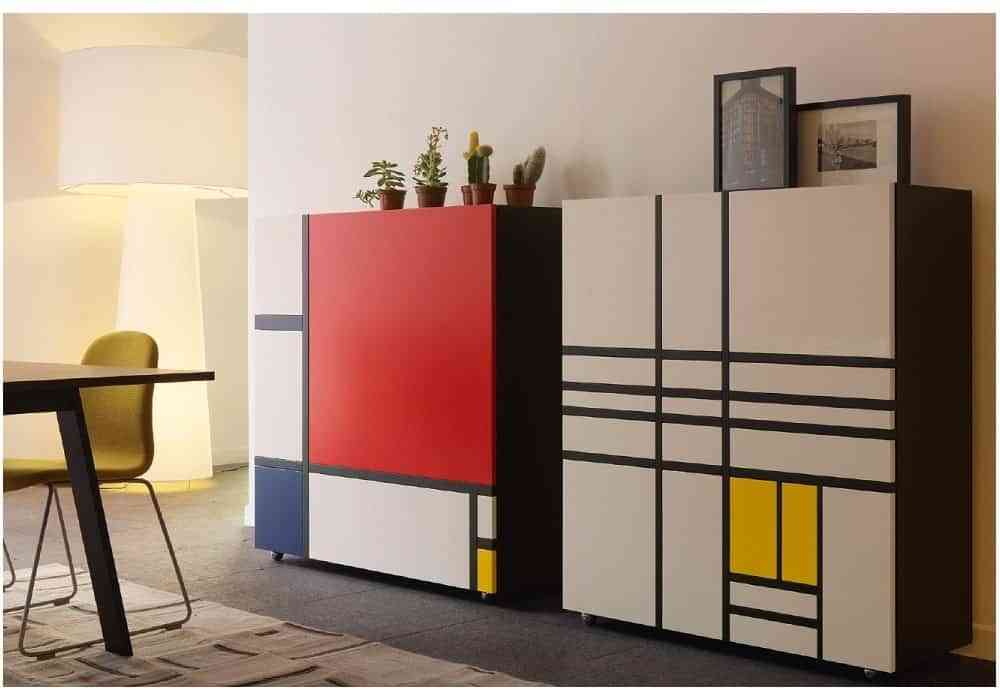 Complementos inspirado en el arte, Piet Mondrian