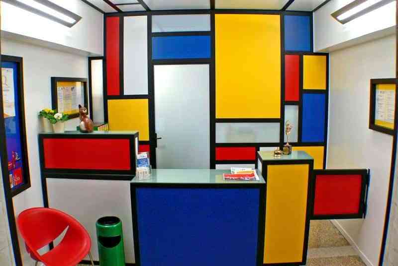 Complementos inspirado en el arte, Piet Mondrian