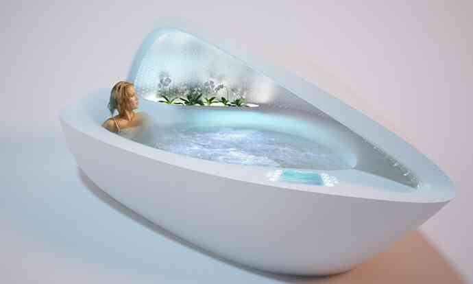 bañera concha