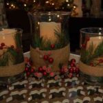 Decoración de candelabros para Navidad 16