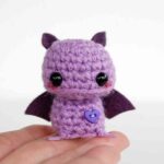 murciélago de amigurumi