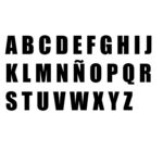 PLANTILLA DE LETRAS – Impact