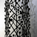 Biombo estilo botánico