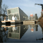 Casa flotante de lujo