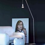 inchino una lámpara casi invisible