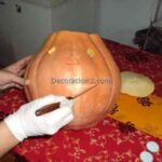 Cortar Calabaza de Halloween