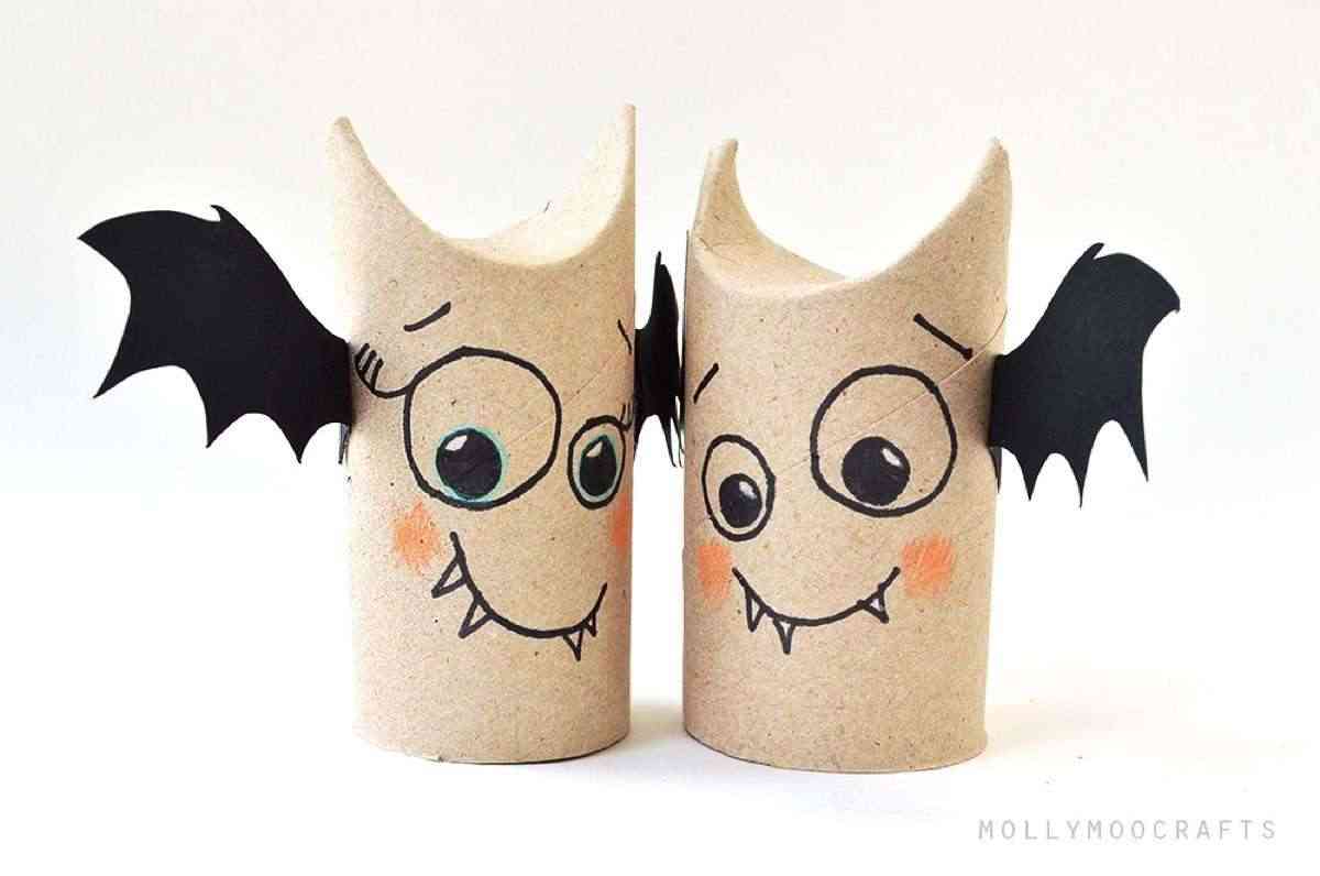 Cómo hacer murciélagos para decorar en Halloween
