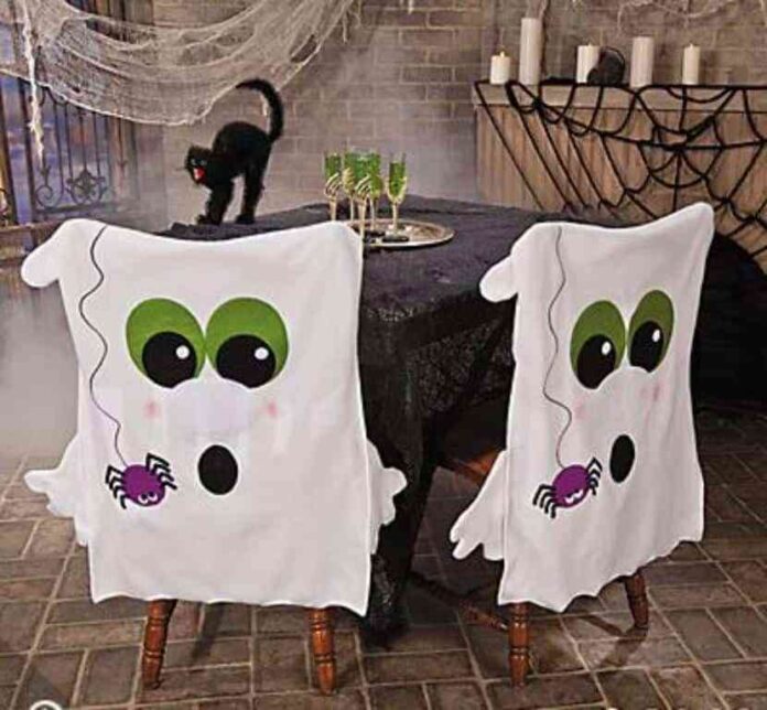Sillas fantasmales Halloween