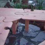 puzzle-piece-garden-bench