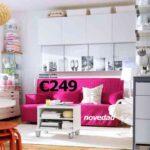 ikea sofá rosa lovas