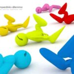 sujetapuertas muñecos