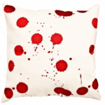cojin manchas de sangre