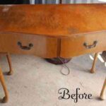 aparador vintage restaurado blanco