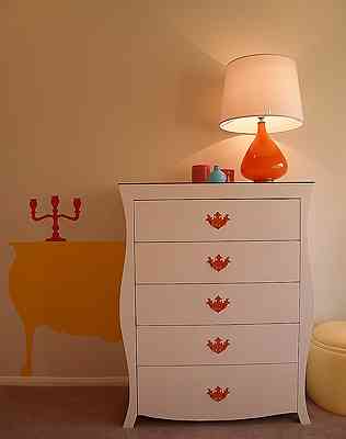 Decoración vintage en el dormitorio 1