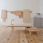 Peg, una mesa que se cuelga y descuelga de la pared 2