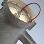 trash me lámpara detalle tornillos