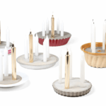 Velas en elementos de cocina