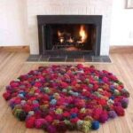 Tu propia alfombra pompones