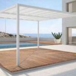 pergola con piscina