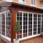 cerramiento acristalado porche de madera