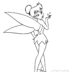 dibujo-pintar-campanilla-disney