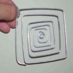 Alambres para espejo de diseño