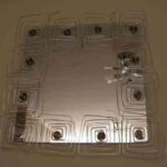 Espejo de diseño con alambres