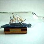 Barco en botella de cristal 2