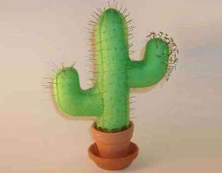 Idea para hacer un Cactus Alfiletero 1