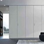 guardaropa en blanco moderno