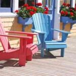 Painted chairs