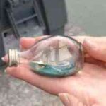 Barco en botella de cristal 8